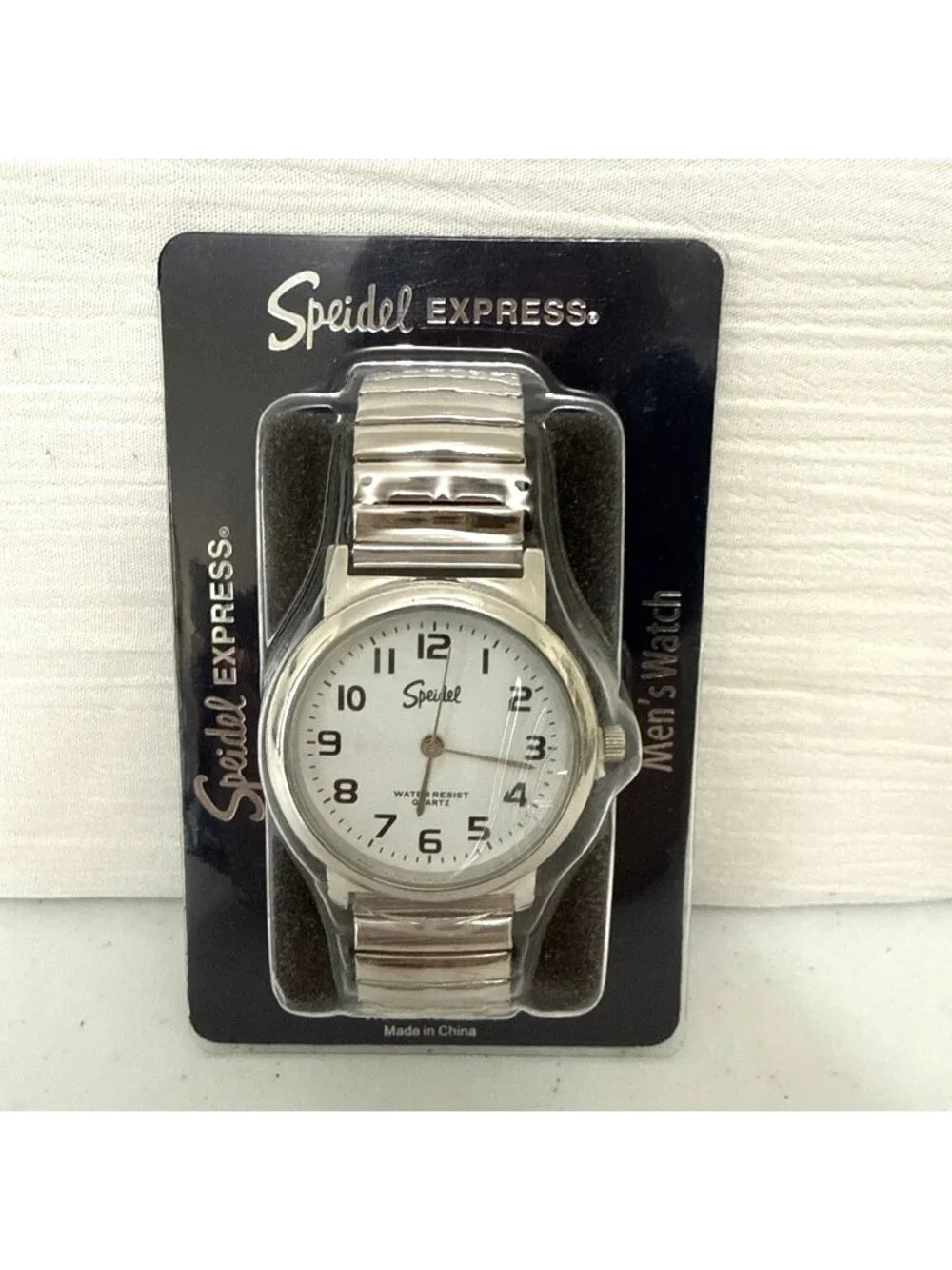 SPEIDEL Express Man’s Watch stretch band Not water resist Quartz Never Used READ